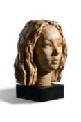 λ† Frank Dobson (British 1886-1963), Elsie Queen Myers (Child's Head), Plaster