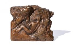 λ Dame Elisabeth Frink (British 1930-1993), Maquette for Man and Eagle Relief