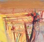 λ Barbara Rae (Scottish b. 1943), Maubec - Gold Vineyard