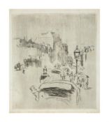 Walter Sickert (British 1860-1942), The Burning of the Japanese Exhibition at Knightsbridge