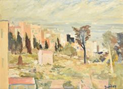 λ Ronald Ossory Dunlop (Irish 1894-1973), Storm blowing up: Tangiers