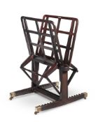 A REGENCY MAHOGANY ADJUSTABLE FOLIO STAND, CIRCA 1820