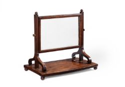 A REGENCY MAHOGANY AND CROSSBANDED DRESSING MIRROR, BY GILLOWS, CIRCA 1815