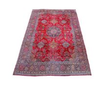 A LAVAR KIRMAN CARPET, approximately 479 x 345cm