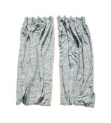 TWO PAIRS OF CURTAINS