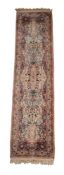 A PERSIAN LAVAR KIRMAN RUNNER