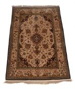 A SILK RUG IN PERSIAN TASTE