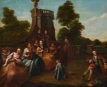 CIRCLE OF NICOLAS LANCRET (FRENCH 1690-1743), FÊTE GALANTE