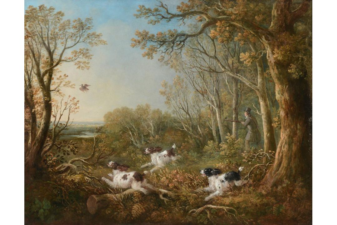 SAMUEL JOHN EGBERT JONES (BRITISH 1797-1861), WOODCOCK SHOOTING - Image 1 of 4