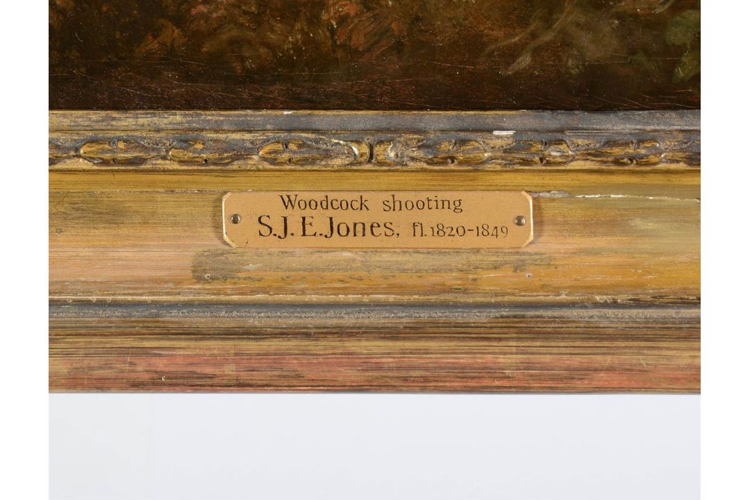 SAMUEL JOHN EGBERT JONES (BRITISH 1797-1861), WOODCOCK SHOOTING - Image 4 of 4