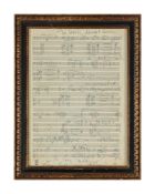 Ɵ A MUSICAL SCORE