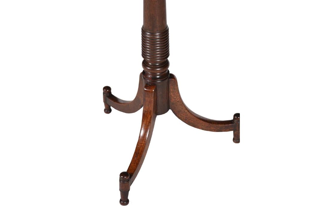 A REGECNY MAHOGANY TRIPOD TABLE - Image 3 of 4