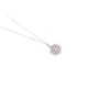 A LATE VICTORIAN DIAMOND AND HALF PEARL PENDANT WITH EARLY 20TH CENTURY PEARL CHAIN - Image 1 of 3