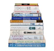 Ɵ HOROLOGICAL REFERENCE BOOKS, THIRTEEN VOLUMES: