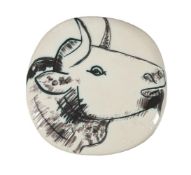 λ PABLO PICASSO (SPANISH 1881-1973), PROFIL DE TAUREAU (ALAIN RAMIE 315)