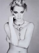 MICHAEL THOMPSON (AMERICAN B. 1962), BRITNEY SPEARS (SMOKEY EYES)