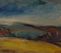 λ DAVID BOMBERG (BRITISH 1890-1957), CAERNAFON BAY, NORTH WALES