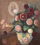 λ MARY POTTER (BRITISH 1900-1981), DAHLIAS