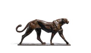 DYLAN LEWIS (SOUTH AFRICAN B. 1964), WALKING CHEETAH