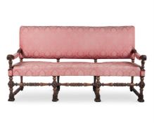 AN OAK SOFA IN ITALIAN TASTE, 19TH CENTURY