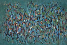 λ DIKRAN DADERIAN (FRENCH/LEBANESE B. 1929), COMPOSITION, THREE WORKS