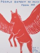 λ DAVID SHRIGLEY (BRITISH B. 1968), PEOPLE EXPECT SO MUCH FROM ME, BUT I CAN OFFER SO LITTLE