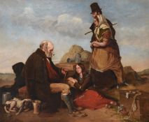 FOLLOWER OF JOHN FAED, RESTING AFTER A LONG JOURNEY