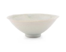 A Chinese carved Qingbai 'twin fish' bowl