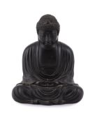 A Japanese Bronze Model of the Great Buddha