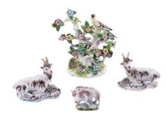 A SELECTION OF BOW PORCELAIN