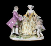A MEISSEN CONVERSATION GROUP