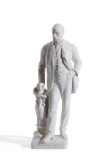 A MINTON'S PARIAN FIGURE OF COLIN MINTON CAMPBELL