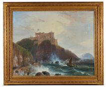 WILLIAM DANIELL (BRITISH 1769-1837), A VIEW OF CULZEAN CASTLE ON THE AYRSHIRE COAST