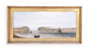 WILLIAM DANIELL (BRITISH 1769-1837), THE TOWN AND ENTRANCE TO THE BAY OF CROMARTY