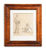 THOMAS DANIELL (BRITISH 1749-1840), STUDY OF TWO INDIAN SEPOYS