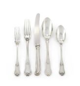 A FRENCH KING'S PATTERN PART TABLE SERVICE