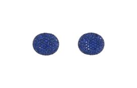 JACOB & CO, A PAIR OF SAPPHIRE CUFFLINKS