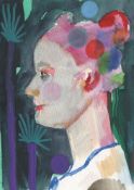 Dan Cimmermann, Looking Out (Green), 2022