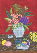 Florent Stosskopf, Vase Flowers Still Life, 2022