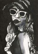 Julia Hamilton, Sunglasses and Hat, 2022