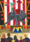 Pip Shuckburgh, The Vintage Circus + Red Dots!, 2022