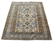 A CAUCASIAN PERPEDIL RUG, approximately 147 x 117cm