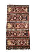 A SHIRVAN KILIM, approximately 289 x 126cm