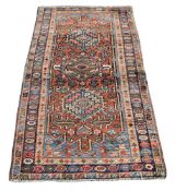 A HERIZ RUG, approximately 160 x 86cm