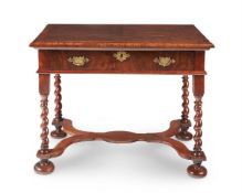 A WALNUT AND BURR WALNUT SIDE TABLE, CIRCA 1690 AND LATER