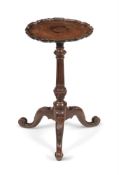 A GEORGE III CARVED MAHOGANY CANDLESTAND, CIRCA 1765