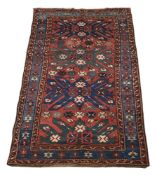 A KARABAGH RUG CIRCA 1880, approximately 277 x 143cm