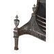 A POLISHED STEEL AND IRON FIRE GRATE, ATTRIBUTED TO THE CARRON FOUNDRY, LATE 19TH CENTURY - Image 3 of 5