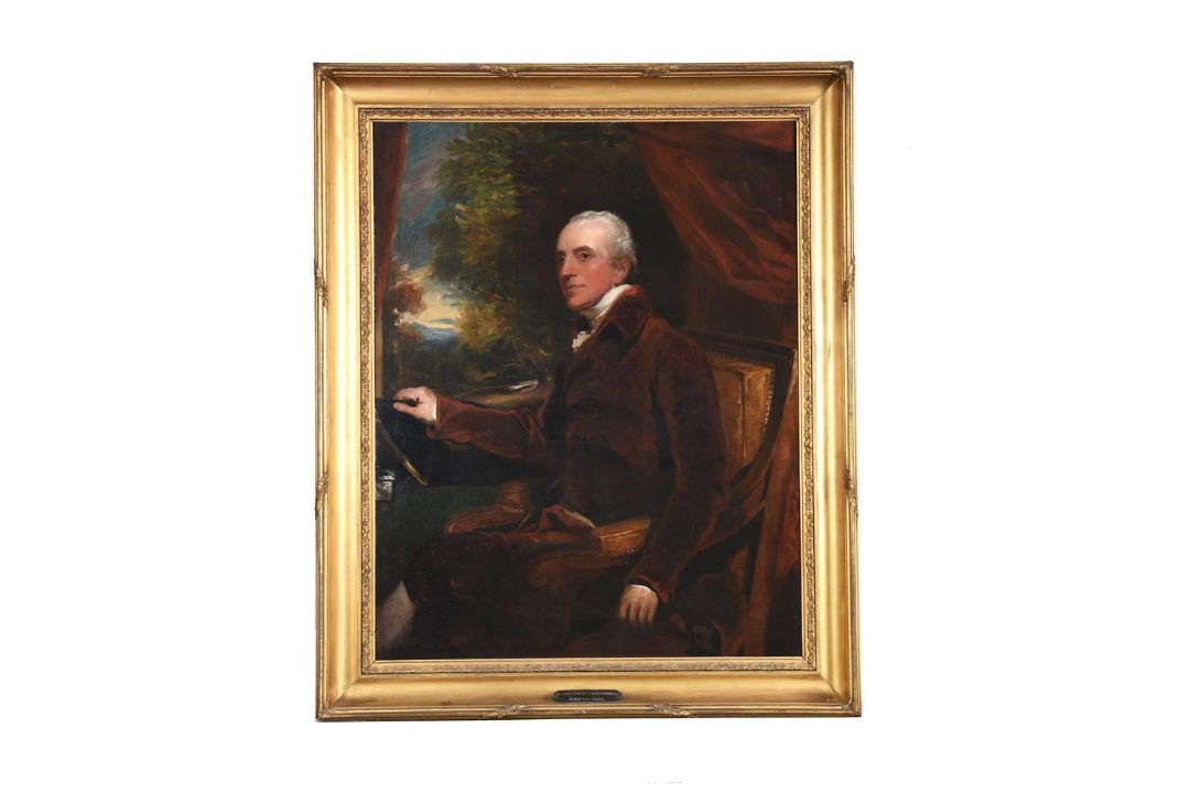 AFTER SIR THOMAS LAWRENCE, PORTRAIT OF WILLIAM BAKER OF BAYFORDBURY - Image 2 of 3