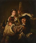 AFTER REMBRANDT VAN RIJN, THE PRODIGAL SON IN A TAVERN
